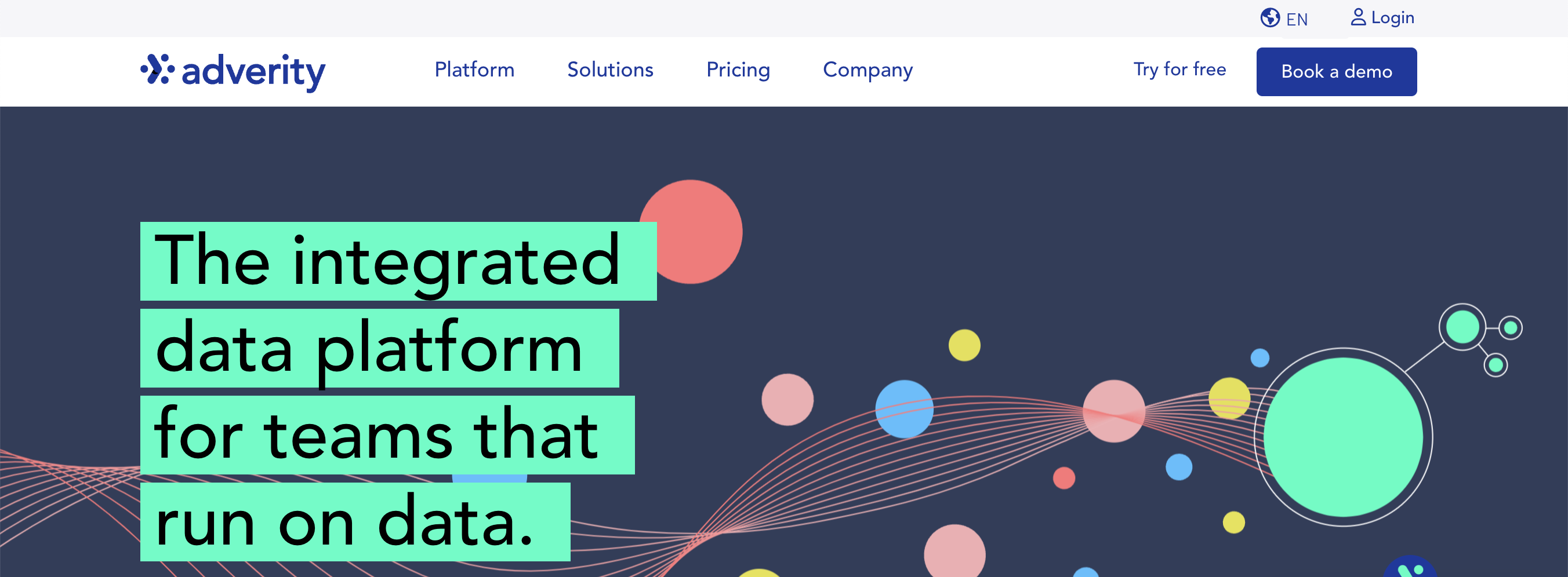 Adverity website